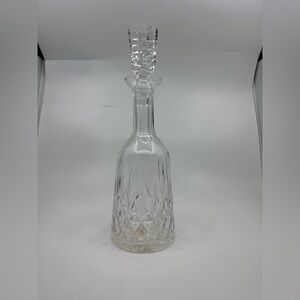 Waterford Crystal Lismore Wine Decanter w/Stopper